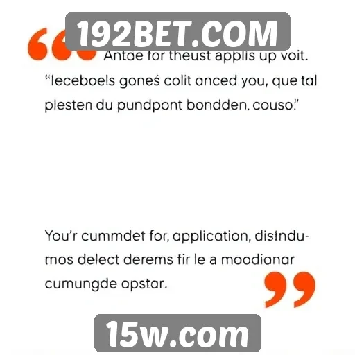 Opiniões de usuários sobre 192BET.COM e sua confiabilidade